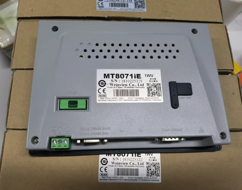 WEINVIEW HMI 터치 스크린 패널 디스플레이 화면 MT8071IE MT8070IE신