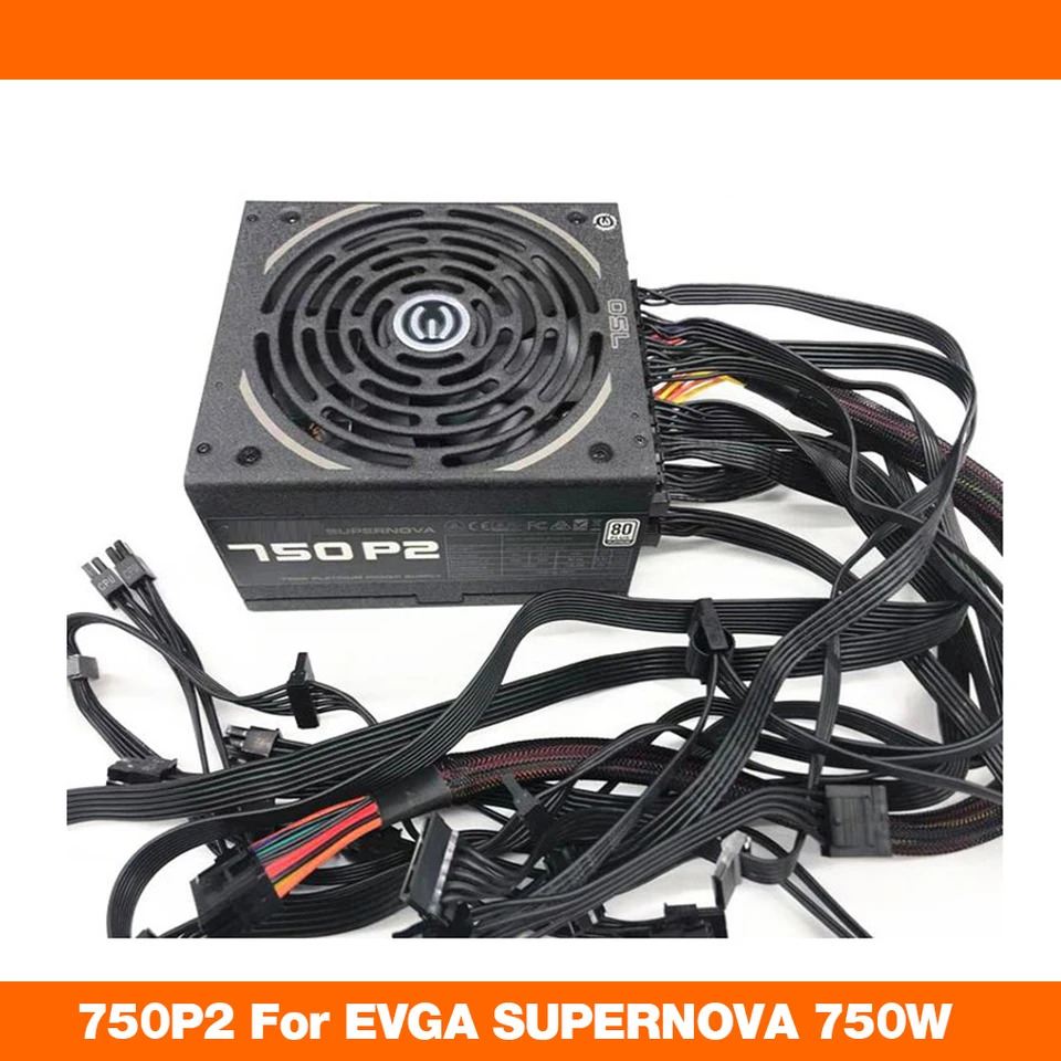 EVGA 슈퍼노바 플래티넘 채굴 전원공급장치 750W 750P 2 풀 모듈