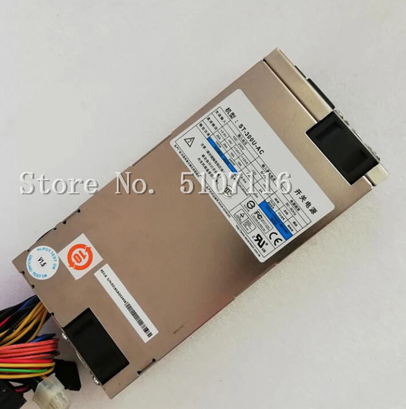 ST-300U-AC 오리지널 서버 전원공급장치 전 완전 리퍼 1U 300W