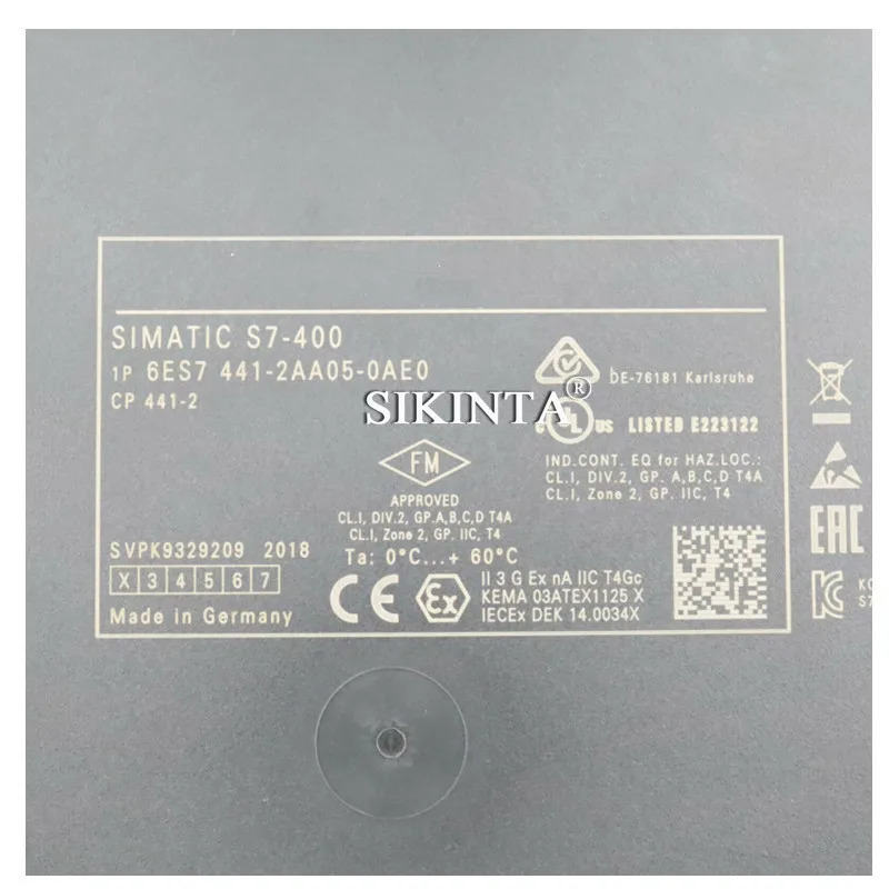 S7-400 CP440 PLC 통신 프로세서 모듈 6ES7440-1CS00-0YE0 6ES7441-1AA05-0AE0 6ES7441-2AA05-0AE0 완전 리퍼