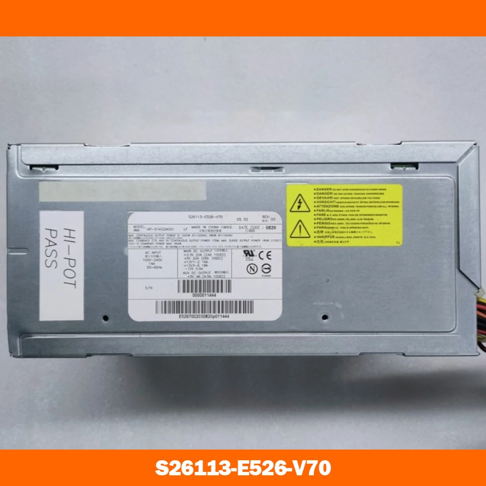 Fujitsu R650 전원공급장치 S26113-E526-V70 hp호환-S1K02A001 2778-B14 1000W