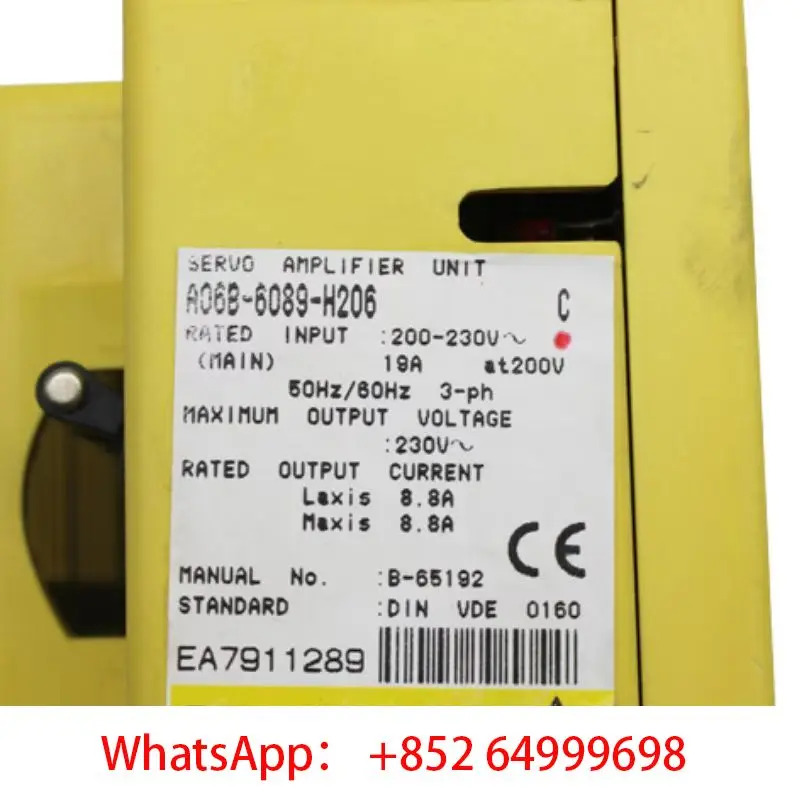 Fanuc 서보 드라이브 A06B-6089-H206 A06B-6089-H205 A06B-6089-H204 증폭기 모듈 CNC 시스템용