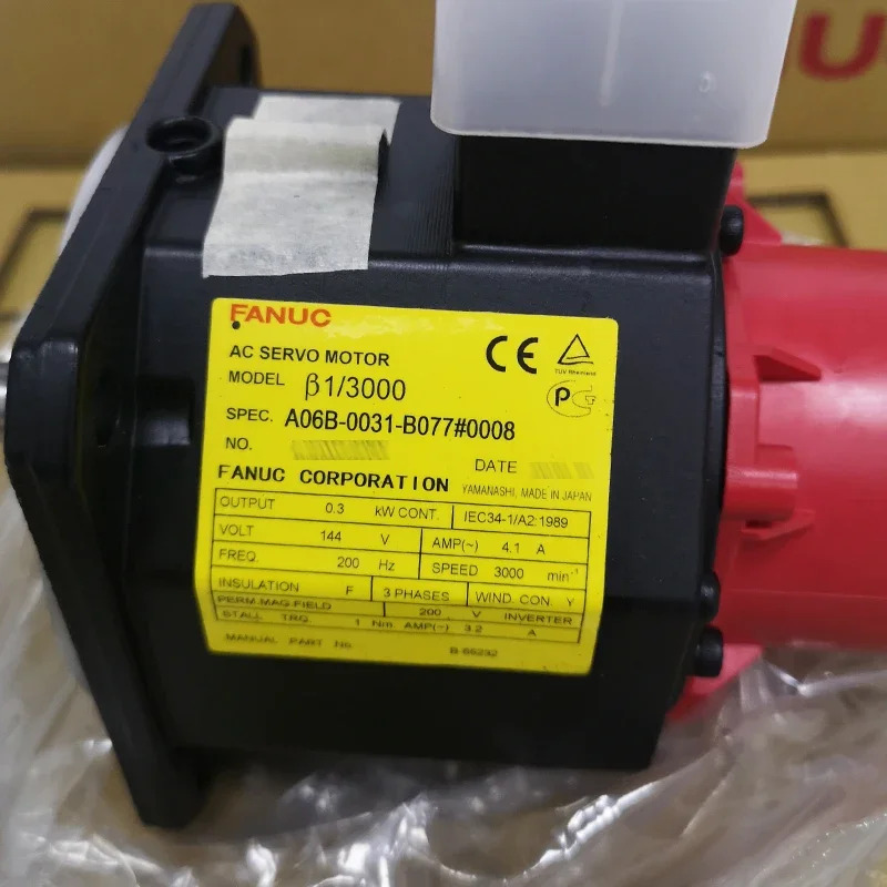 Fanuc CNC 시스템 기계AC 서보모터 A06B-0031-B077/A06B-0031-B077 0008