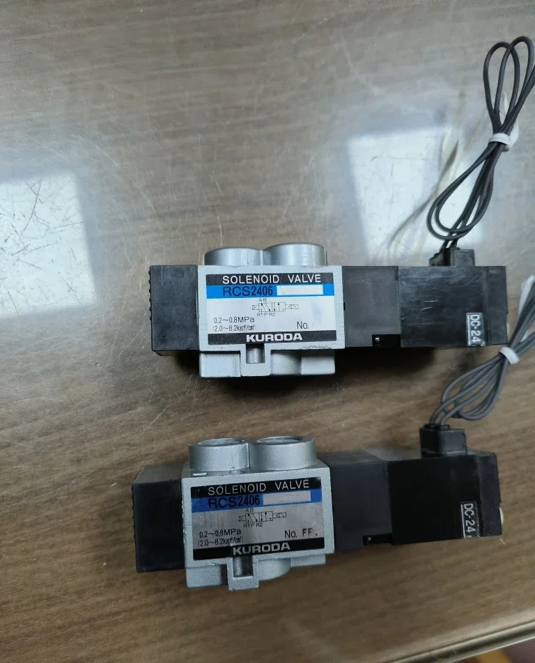 KURODA 솔레노이드 밸브 리퍼 RCS2406 D24V 220V 110V