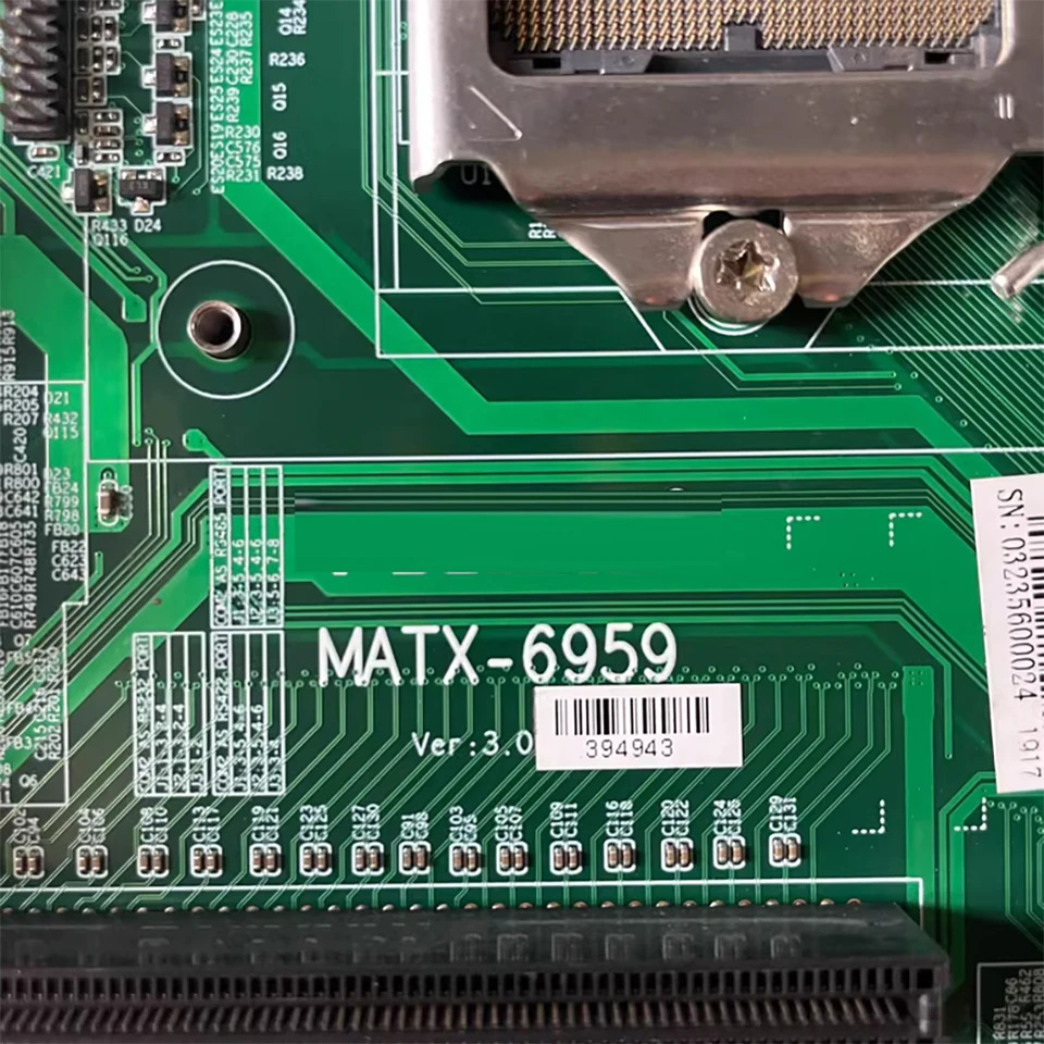 산업제어 마더보드M-6959 버전 3.0 H81 듀얼 네트워크 포트 LGA1150