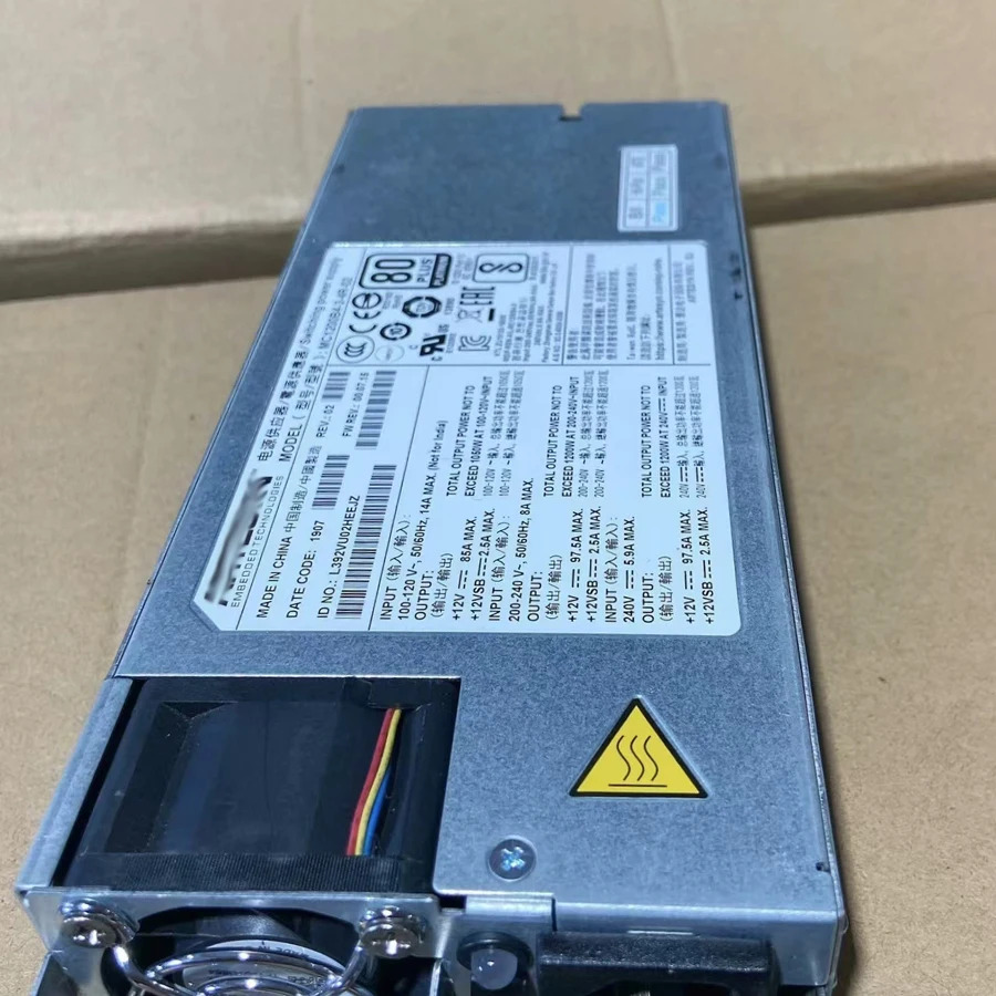 MC1200B4-3-4R-02 스위칭 전원공급장치 ARTESYN 서버 PSU 80 플러스 플래티넘12V 1200W