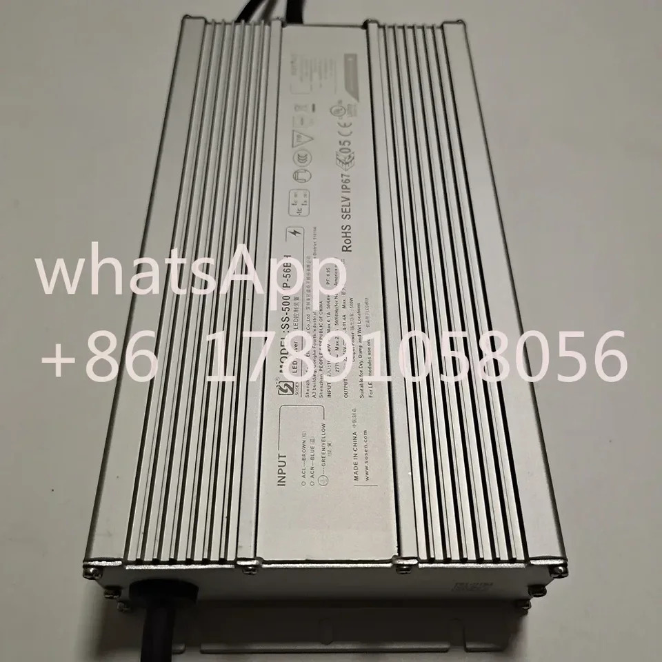 LED 성장 조명 드라이버 SOSEN 400W 500W SS500VP56BH SS400VP56BH 6 바 8 바바