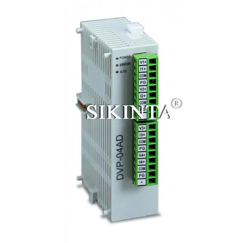 PLC 모듈 DVP04AD-S DVP06AD-S 확장 디지털 IO 완전히 리퍼