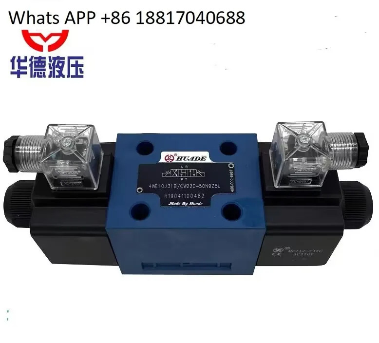Huade 솔레노이드 밸브 4WE10E31B/CG24N9Z5L 4WE10G/10H/10J/P/R/W/M/F/L/U/T