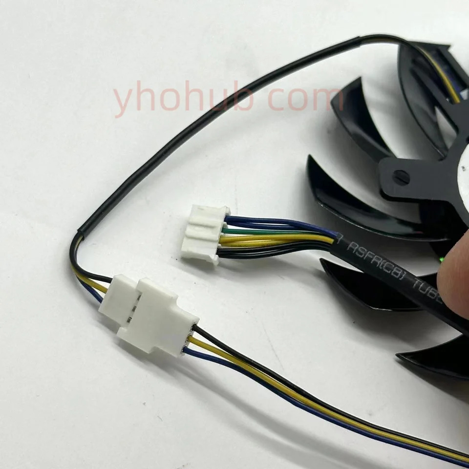 HD7870 R7 260X WHEE AGE08010B12H DC 12V 0.40A Dia. 75mm C.T.C 39mm 5 선 서버 프레임리스 팬