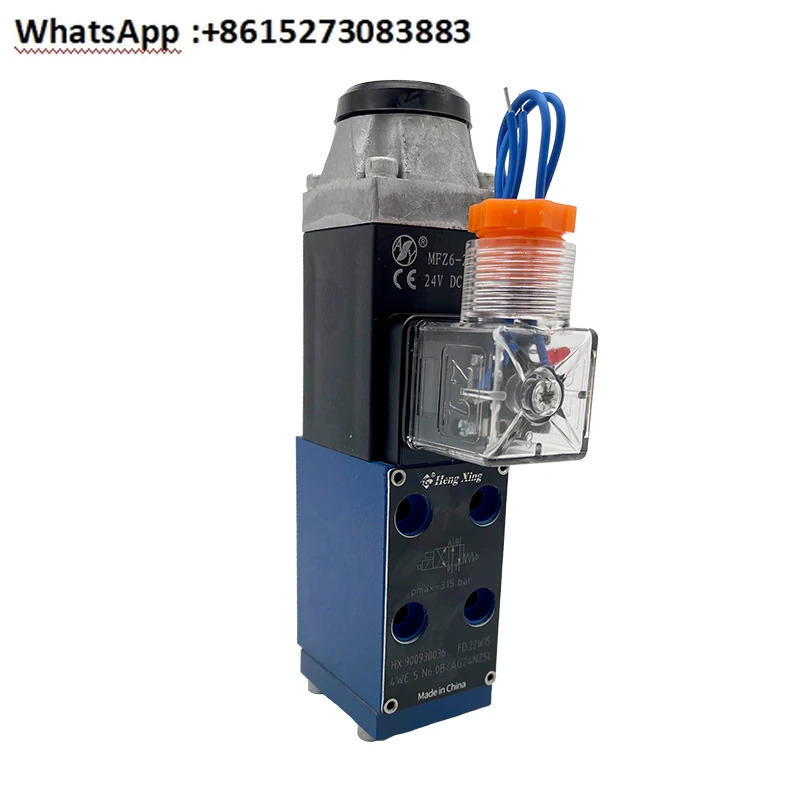 베이징 Hengxing 유압 솔레노이드 밸브 단일 헤드 3WE6A50AW220Z5L 3WE6B50AW220Z5L
