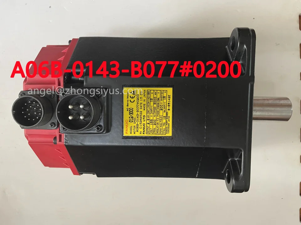 A06B-0143-B0770200 Brand FANUC AC servo motor A06B 0143 B0770200