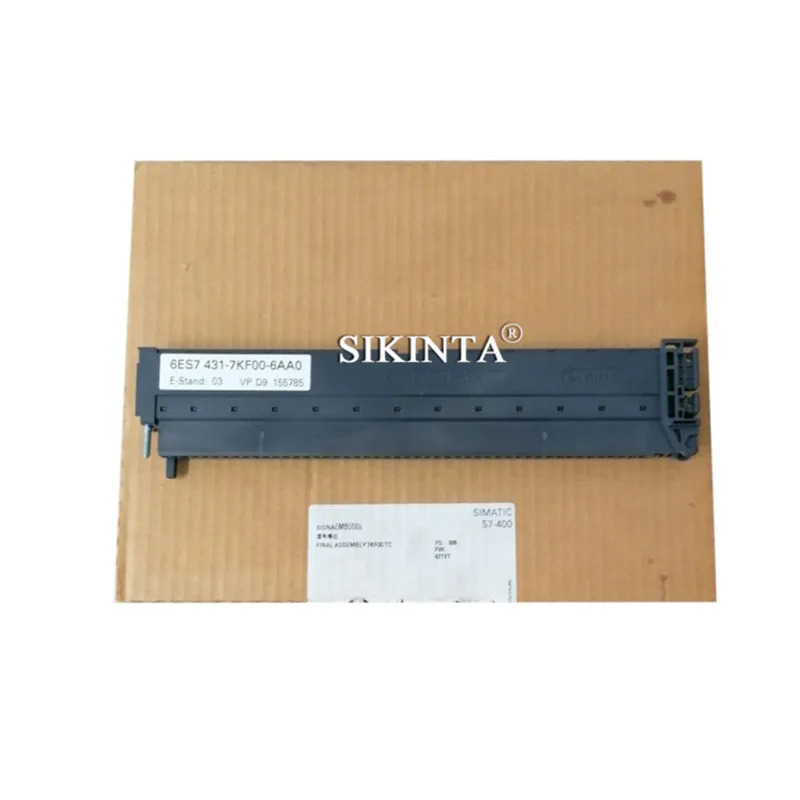 S7-400 SM431 아날로그 입력 출력 모듈 6ES7 431-7KF00-0AB0 431-7KF00-6AA0 완전히 리퍼