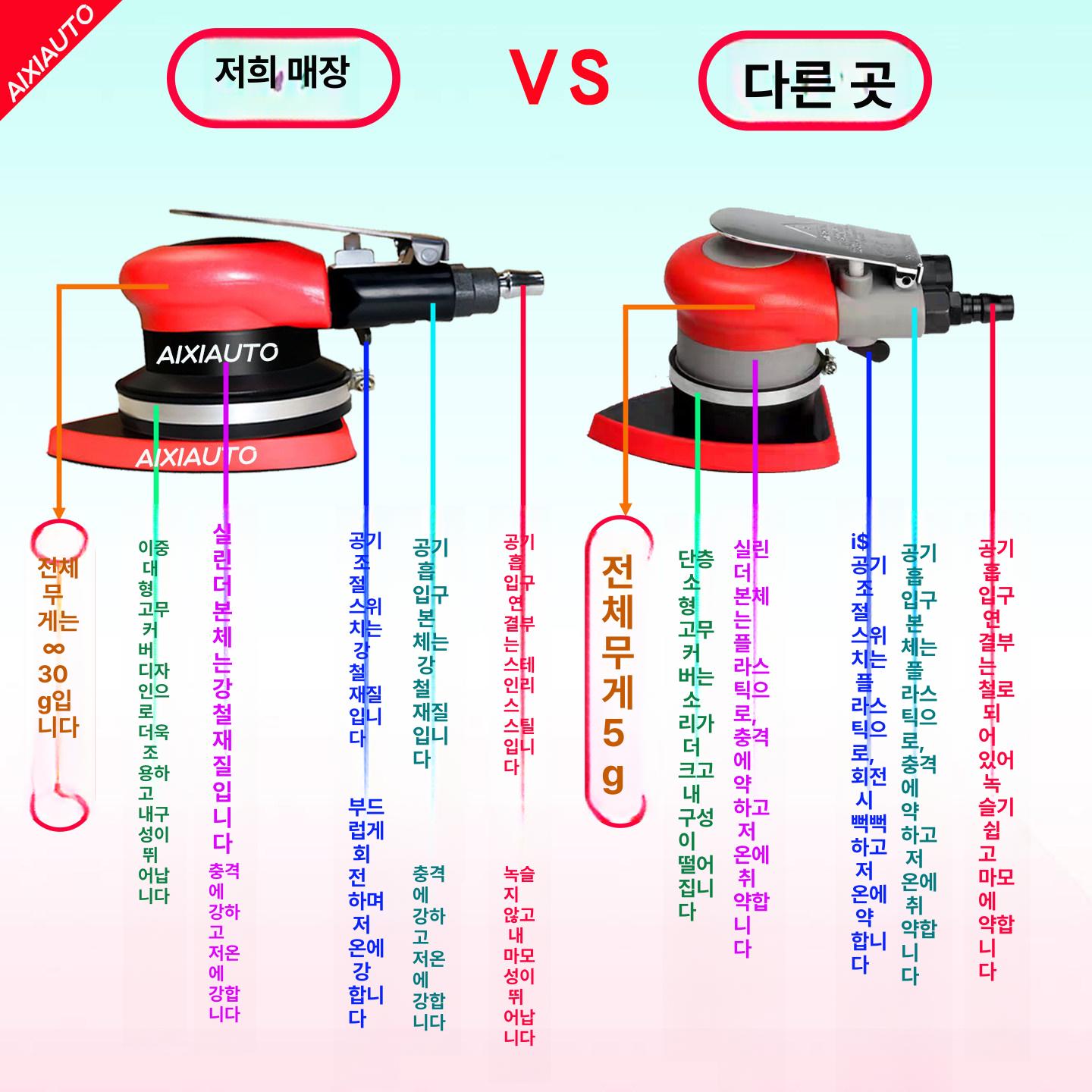 공압 소형 벨트샌딩기 연삭기 사포기 에어샌딩기 핸드샌딩기 광택 벨트그라인더 - 상세 이미지 3