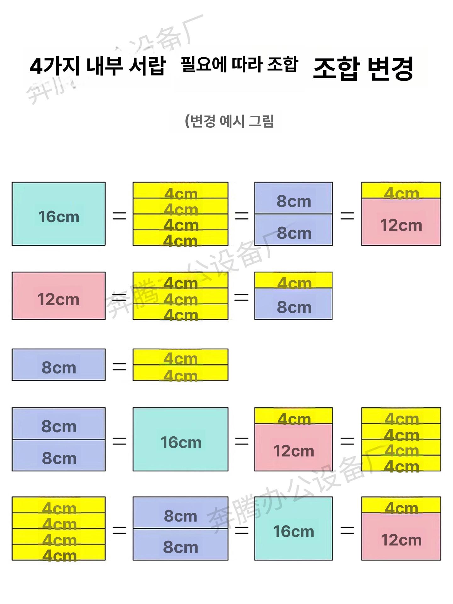 정리함 서랍장 전문가용 보관함 출장 네일샵 미용 트롤리 수납함 도구 바퀴 아티스트 - 상세 이미지 4