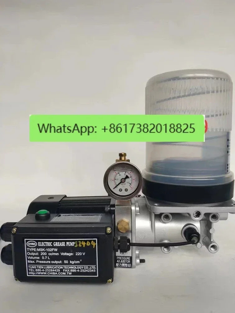 전기 압착 버터 펌프 오일링 머신 일회오일 백 MSK-102FW-T2P 그리스 101