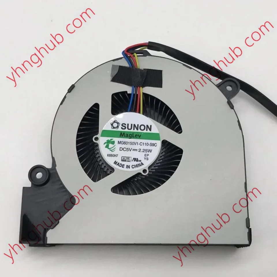 SUNON MG60150V1-C110-S9C G9-791 DC 5V 2.25W 4 선 서버 냉각팬