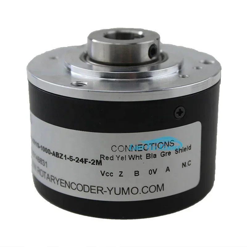 YUMO 인코더 IHA6012-501G-1000-ABZ1-5-24F 축 회전식