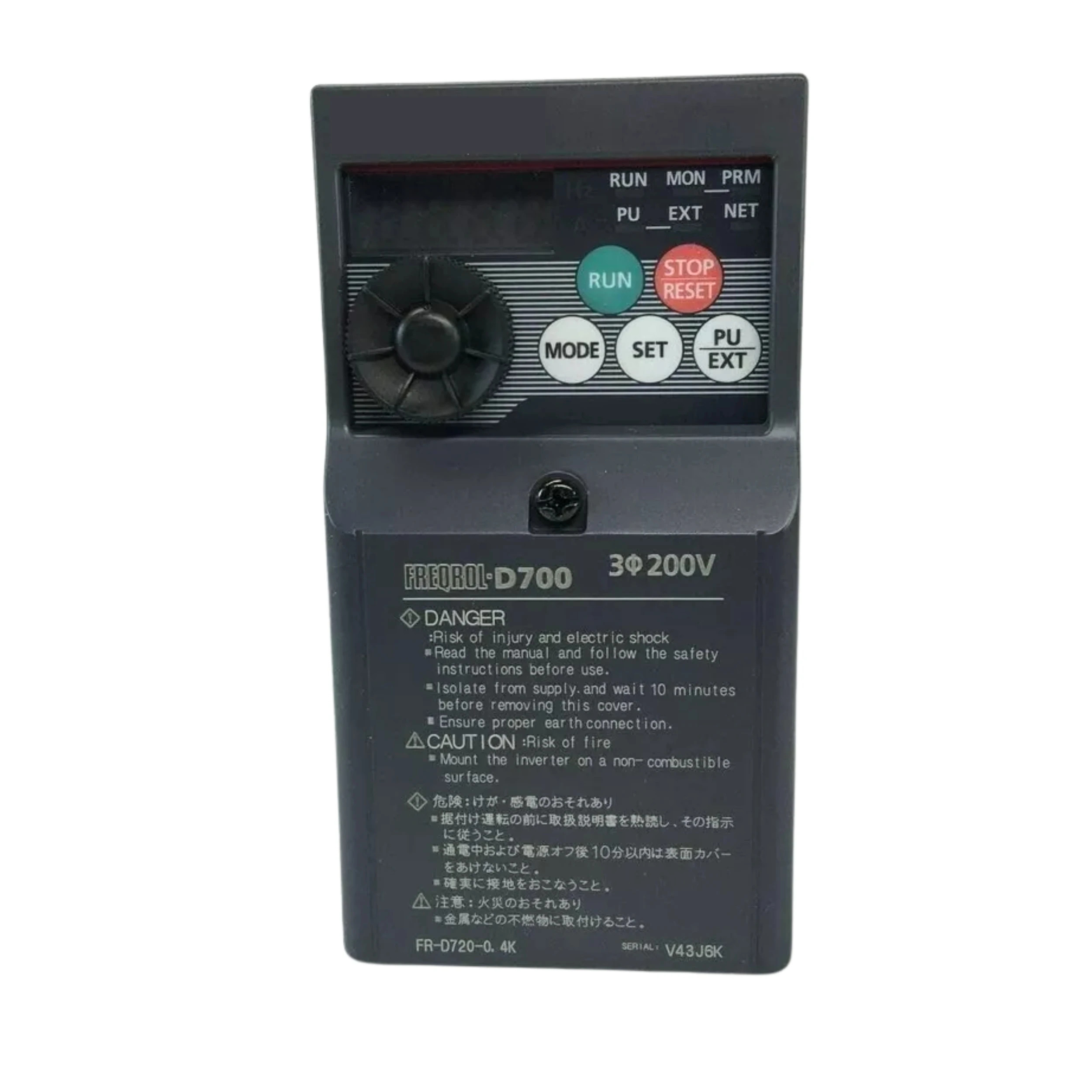 새 FR-D720-0.4K 인버터