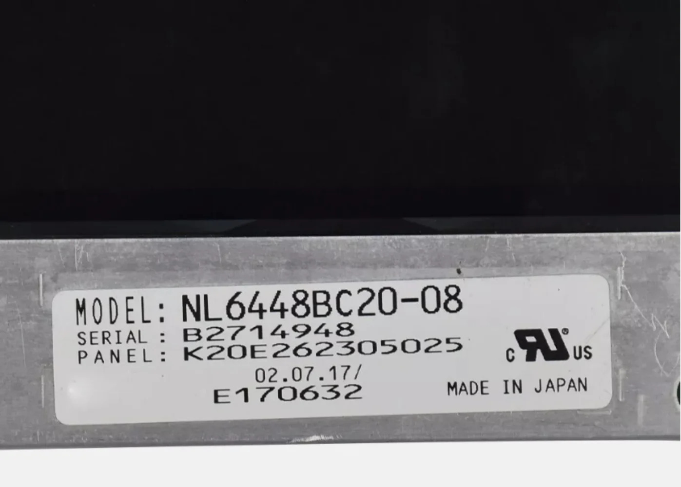 NEC NL6448BC20-08 NL6448BC20-08E 640480 31핀6.5인치 A LCD 디스플레이 화면