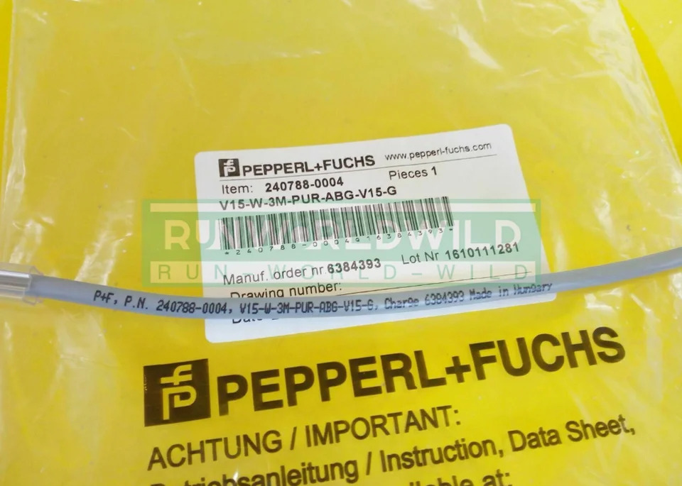 Pepperl Fuchs P F 센서 V15-W--PUR-ABG-V15-G신