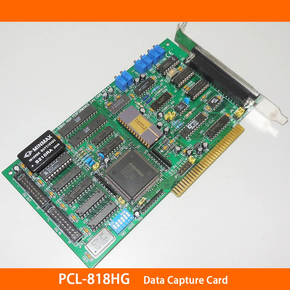 Advantech 고성능 DAS 카드 PCL-818HG REV A3 데이터 캡처 16 채널 ISA