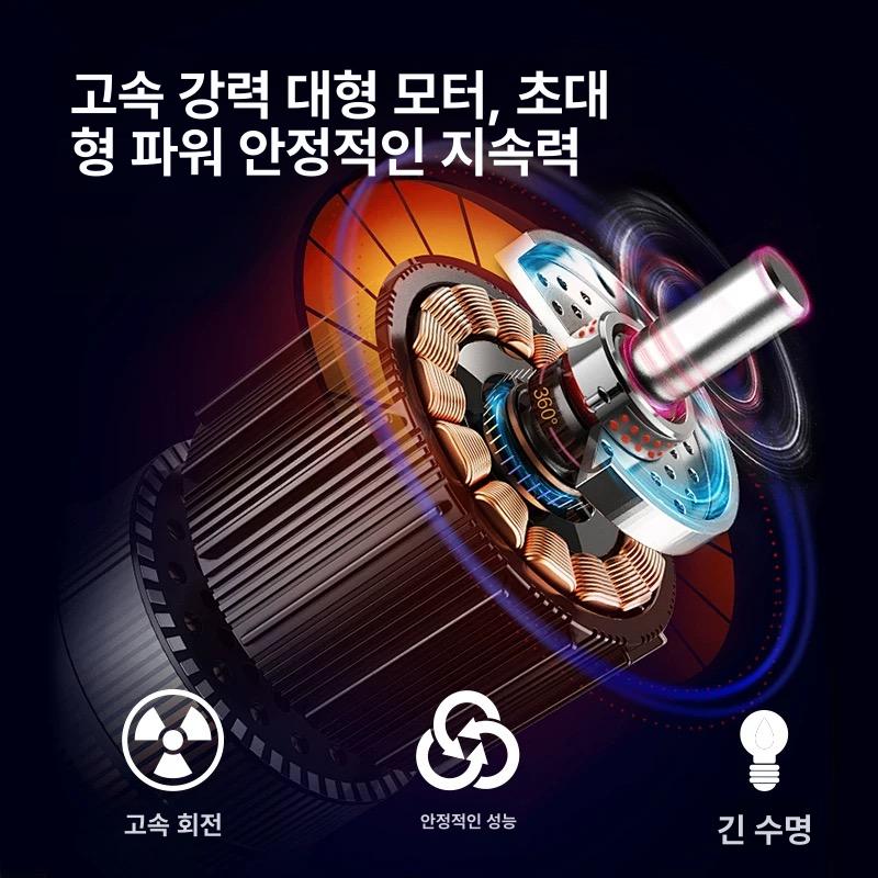 가정용 송풍기 신형 충전 에어바운스 공기주입 물놀이 에어건 에어펌프 - 상세 이미지 2