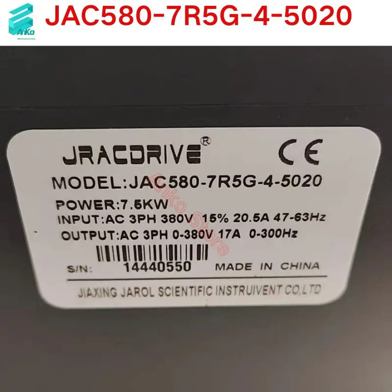 리퍼 OK 인버터 JAC580-7R5G-4-5020