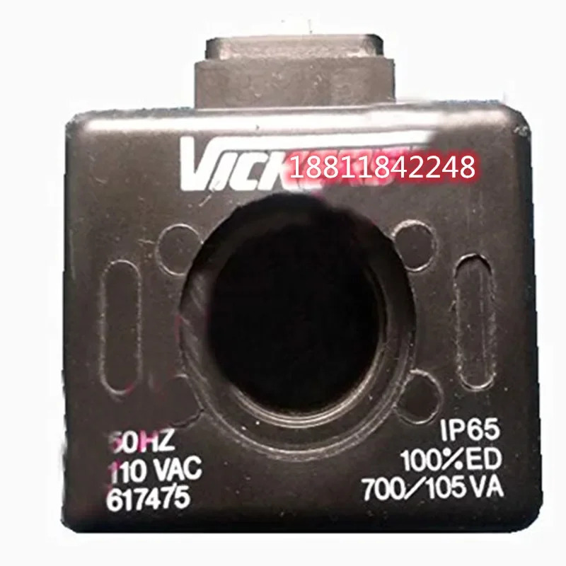 솔레노이드 밸브 Vickers617475 ED6 10-10 관통 코일 617500/230VAC60HZ 617476