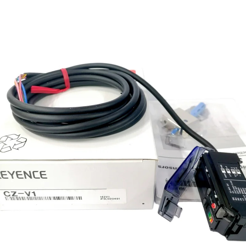 KEYENCE 오리지널 CZ-V1 컬러 스케일 센서 NPN 디지털 파이버 증폭기 레이저 더 상담 환영