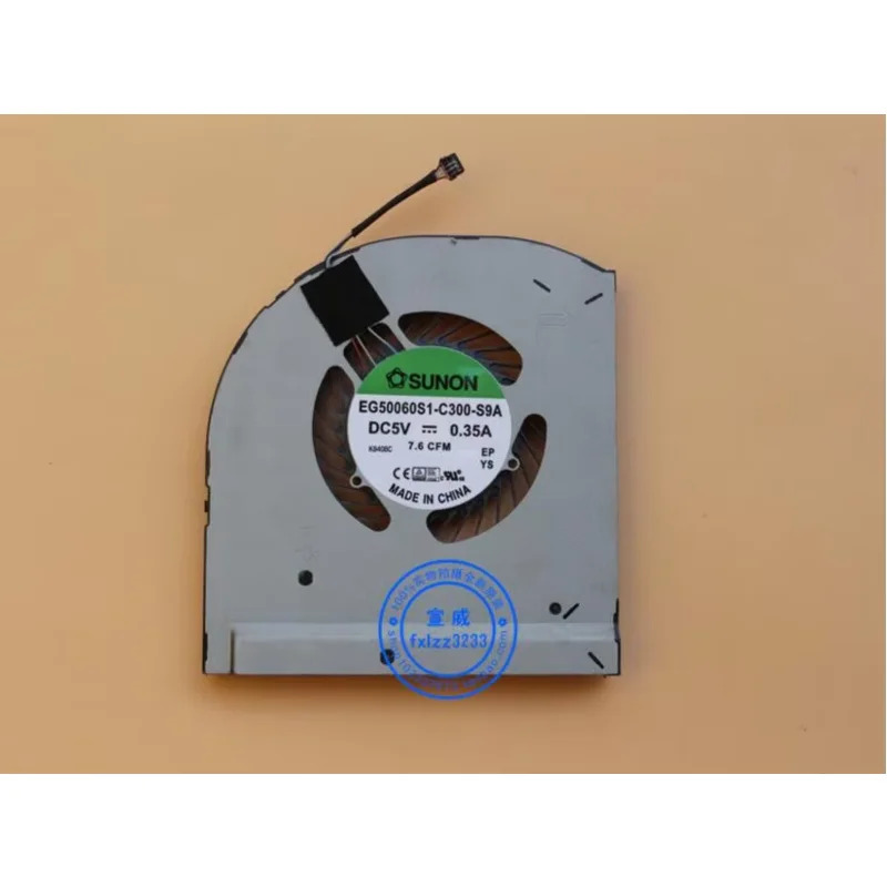 SUNON EG50060S1-C300-S9A DC 5V 0.35A 4 와이어 서버 냉각팬