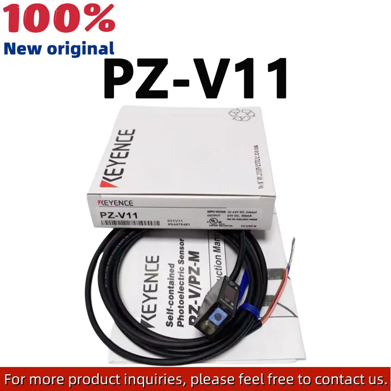 KEYENCE 오리지널 PZ-V11 NPN 반사 광전스위치 센서 증폭기