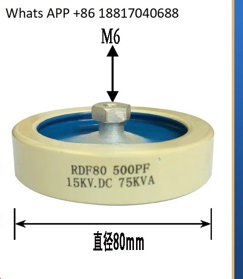 RDF60 80 150 300 500 1000 2200PF 고주파 고전압 세라믹 유전체 커패시터
