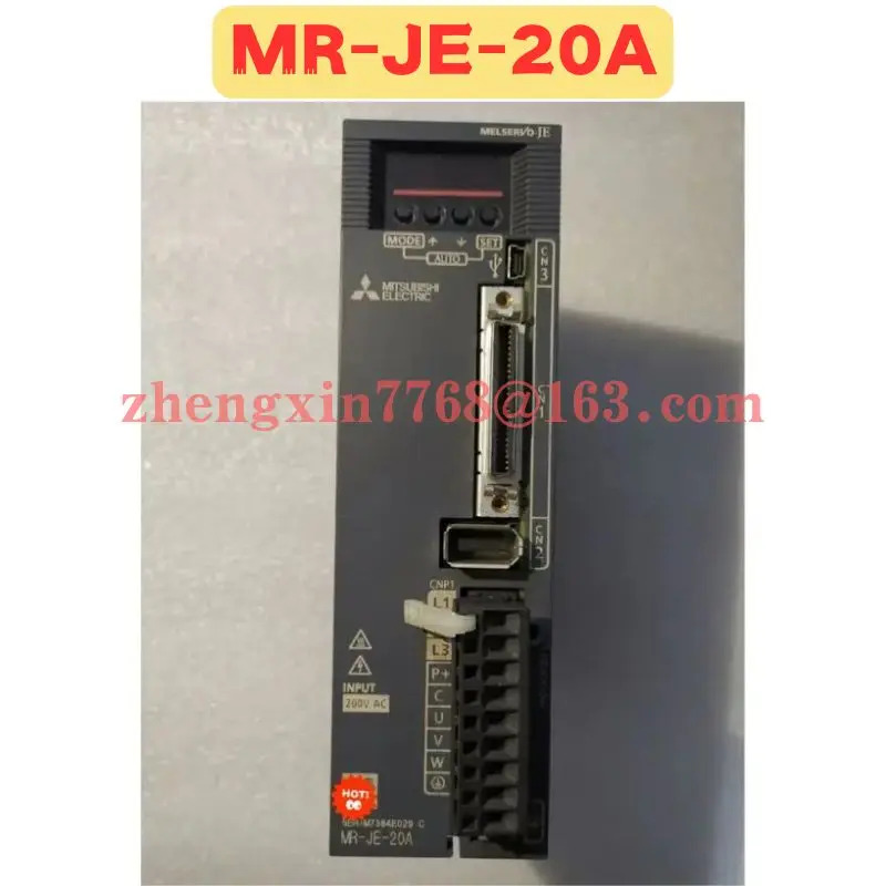 리퍼 서보 드라이브 MR-JE-20A MR JE 20A 정상 기능 완료