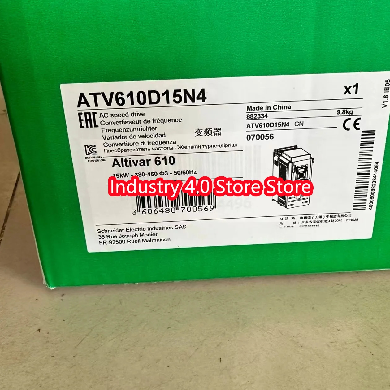 VTV610D18N4ATV610D22N4 오리지널