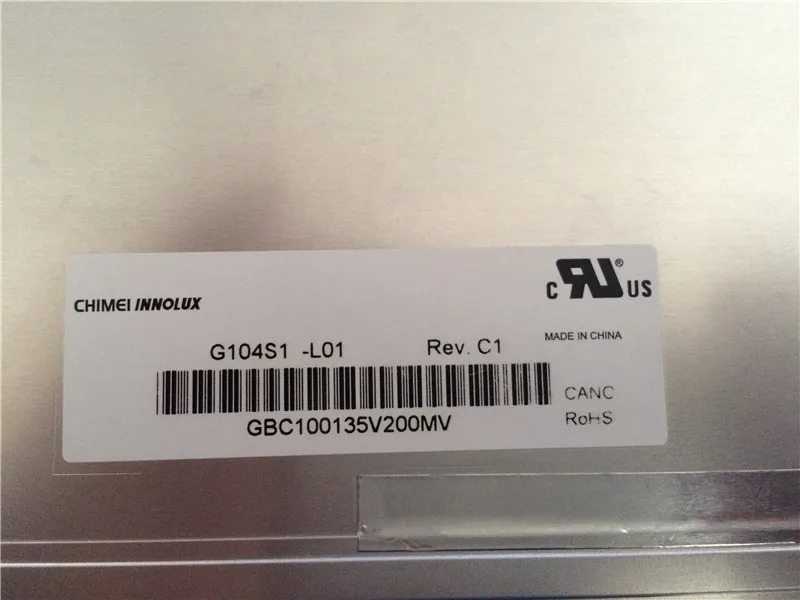 10.4 인치 G104S1-L01 CMO LED 800x600LVDS LCD 화면 17% 추가 티켓 포함