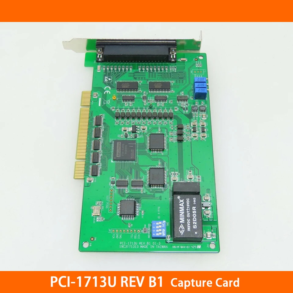 PCI-1713U REV B1 캡처 카드 32 채널 절연 고속 아날로그 입력 Advantech