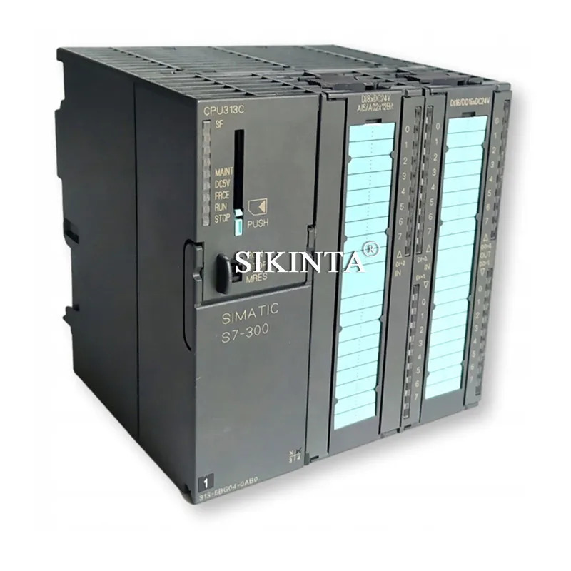 S7-300 CPU313C 모듈 6ES731BG04-0AB0 중앙 프로세서 PLC 완전히 리퍼