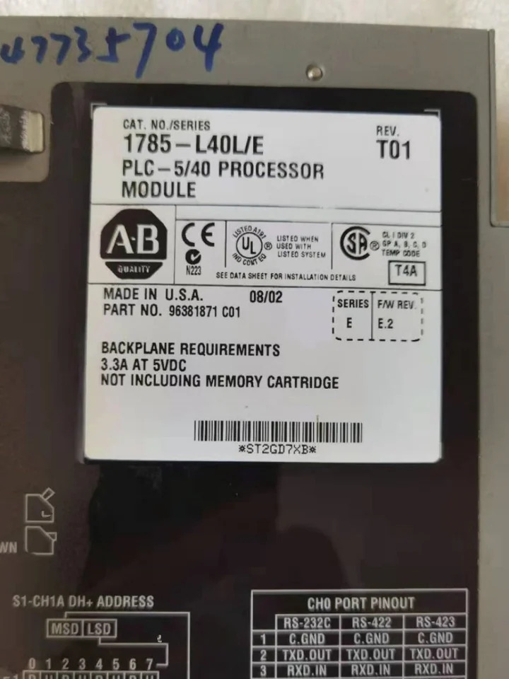 AB CPU 모듈 오리지널 포장 1785-L40L/E