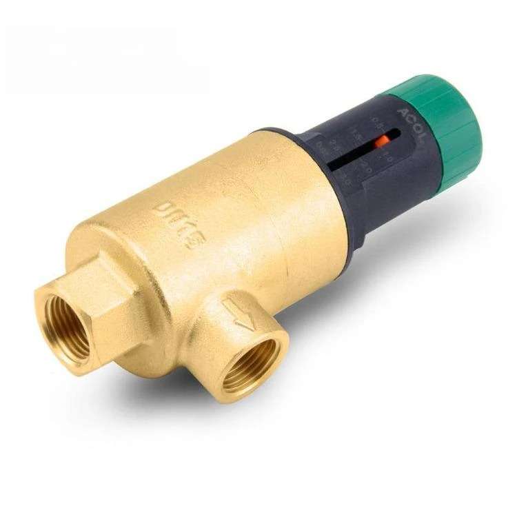 ADPV25251A 시각적 조정 가능차압 바이패스 밸브 ADPV25251B Anchao ACOL DN25 황동