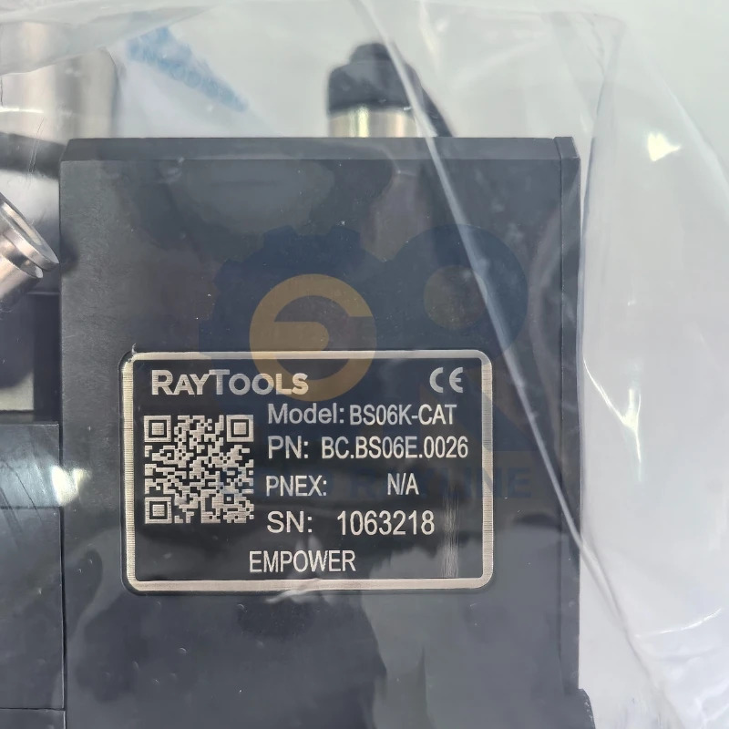Raytools 0-3KW BS06K-CAT 섬유 레이저 커팅 헤드 QBH 금속 컷 머신 수동 포커싱
