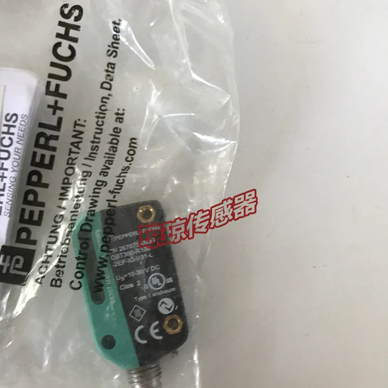 P F Pepperl Fuchs OBT300-R100-2EP-IO-V31-L 삼각 측량 센서BGS 광전자공학