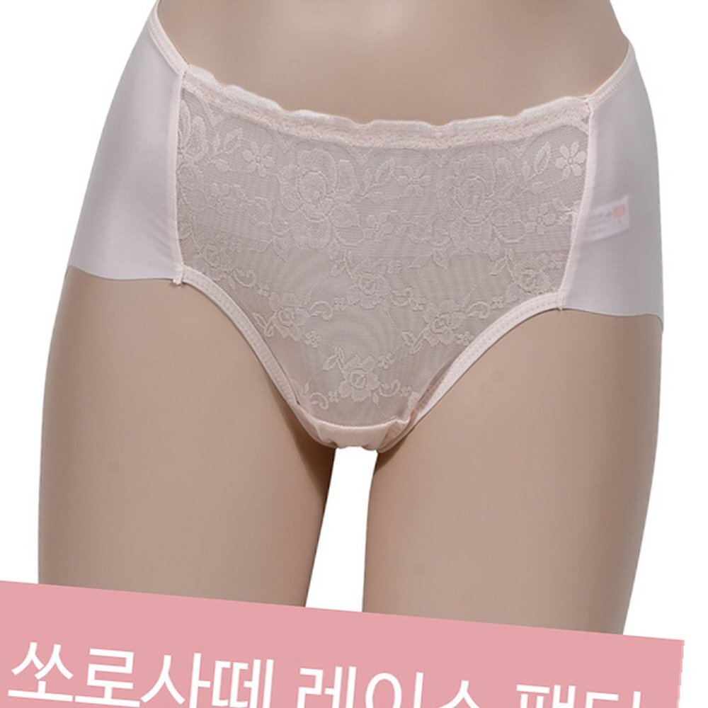 라이즈올 플라워레이스 여성 팬티 햄팬티 - 상품 이미지
