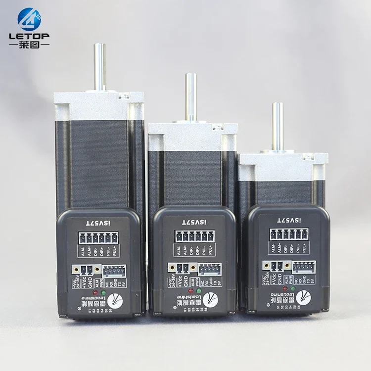 Letop ISV57 180W 130w 90w AC 서보 드라이버 리드샤통합 모터