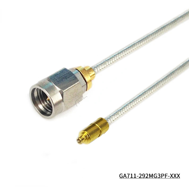 세미 플렉시블 케이블 어셈블리 G3PO SMPS 085 직경 2.2mm 40G GA711 2.92mm