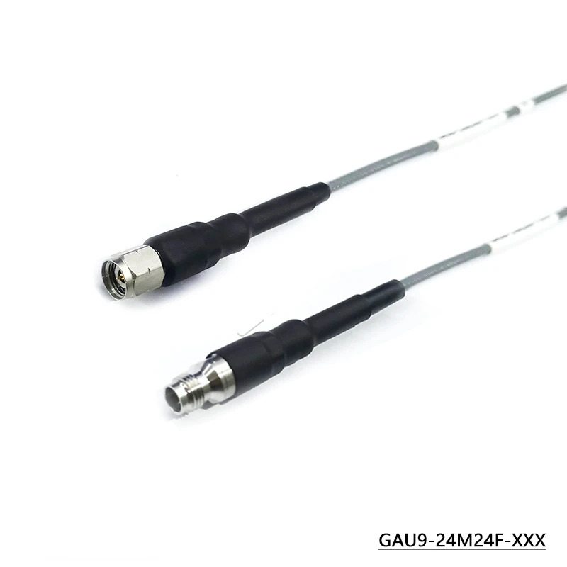 기술 저손실 리퍼 케이블 암 GAU9 수 2.4mm CXN3500 50GHz