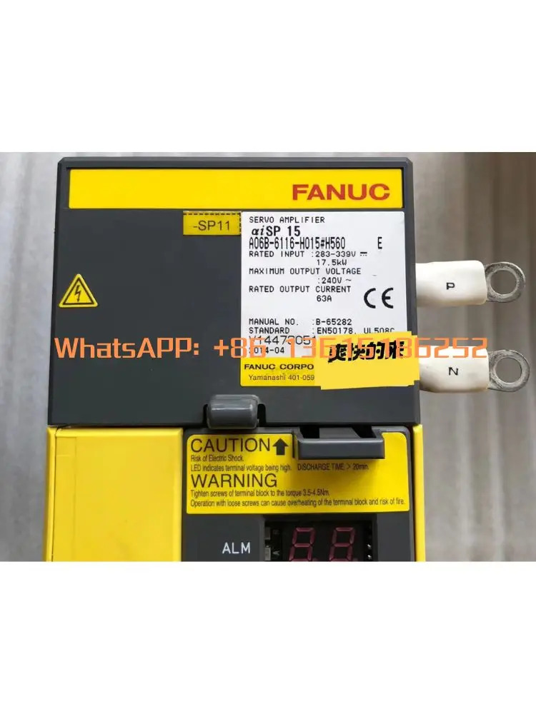 A06B-6116-H015 리퍼 드라이브 실행 기능 OK