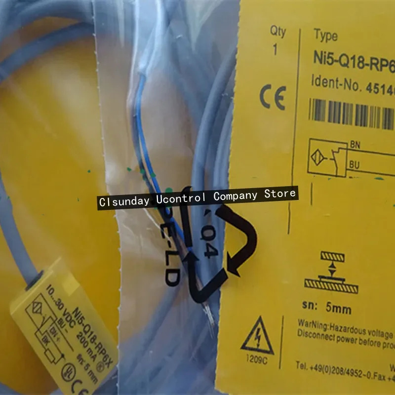 3pcs 스위치 NI5-Q18-AZ31X NI5-Q18-RZ31X NI5-Q18-AP6X/S90 NI5-Q18-AN6X/S90 NI5-Q18-RN6X/S90 NI5-Q18-RP6