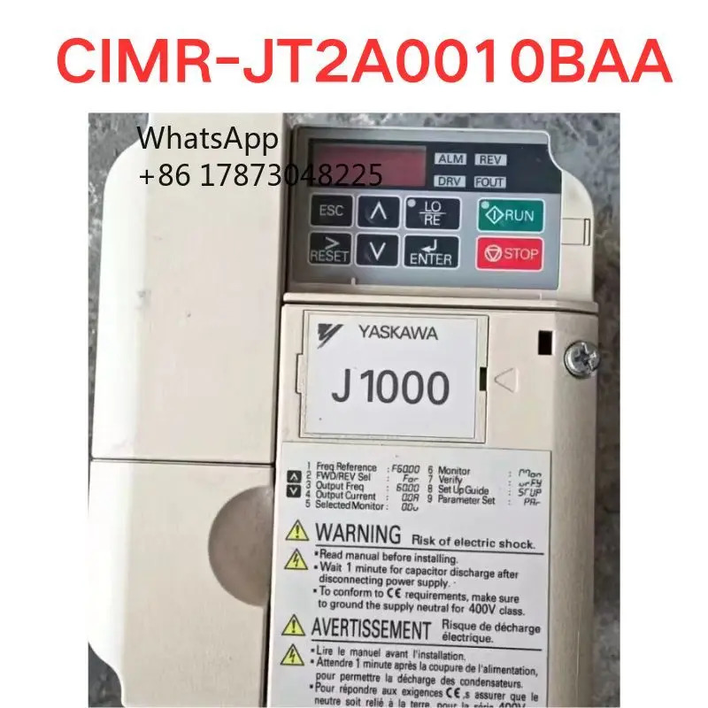 리퍼 CIMR-JT2A0010BAA 인버터 기능 OK 좋은새