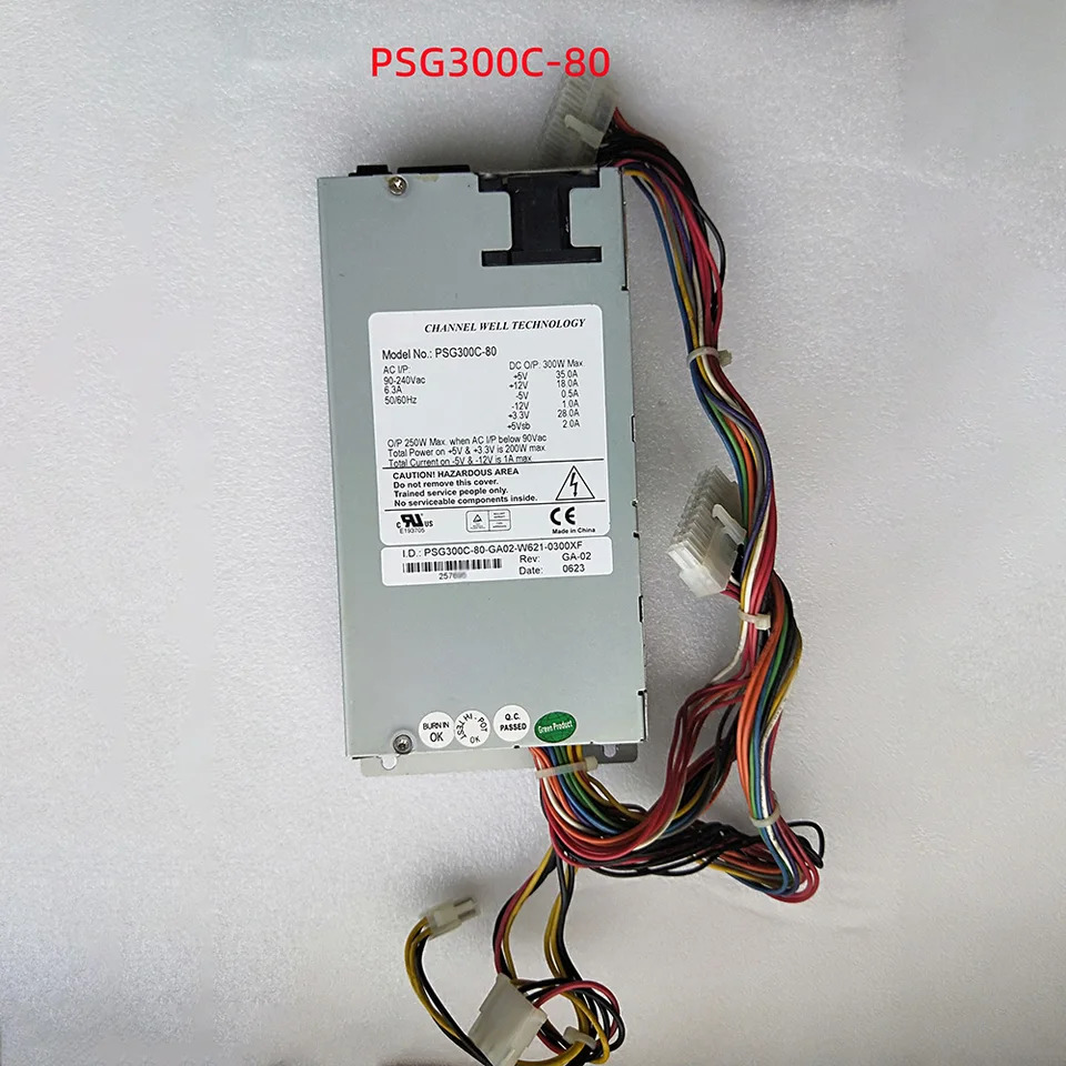 PSG300C-80 CWT PSG300C-80-GA02-W621-0300XF F5-1500-3400 1U 300W 전원공급장치 미세 작업